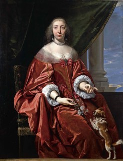 Portrait of Marie Madeleine de Vignerot, Duchess of Aiguillon (1604-1675), 1st half of the 17th cent Creator: Champaigne, Philippe, de (1602-1674).