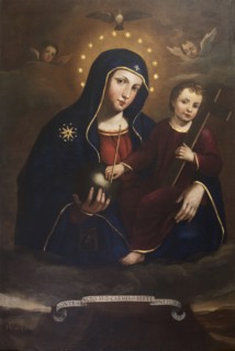 Our Lady of Mount Carmel, c.1635-1640. Creator: Bricci, Plautilla (1616-1705).