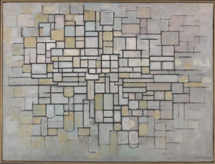 Composition No. 2, 1913. Creator: Mondrian, Piet (1872-1944).