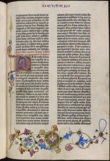 The Gutenberg Bible, 1455. Creator: Unknown artist.