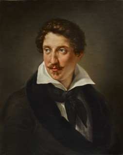 Portrait of Count Francesco Borgia (1794-1861), before 1825. Creator: Hayez, Francesco (1791-1882).