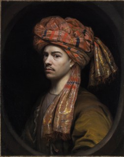 Self-portrait with turban. Creator: Vaillant, Wallerant (1623-1677).