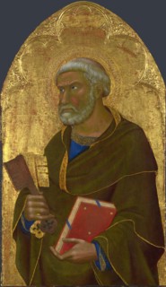 Saint Peter, c.1350. Creator: Master of the Madonna of the Palazzo Venezia (active 1340-1360).