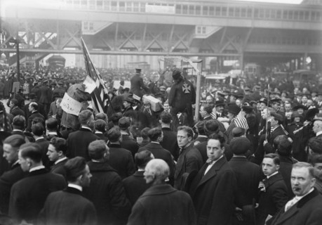 Peace Hurrah, 11 Nov 1918. Creator: Bain News Service.