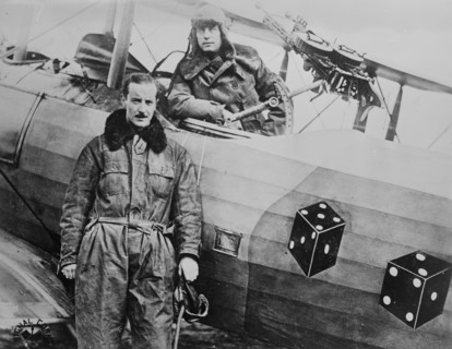 Capt. W.C. Schauffler Jr. [& Lt. F.A. Tillman], 18 Nov 1918. Creator: Bain News Service.