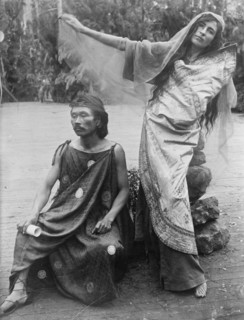 Takeshi Kanno & wife, 1914. Creator: Bain News Service.