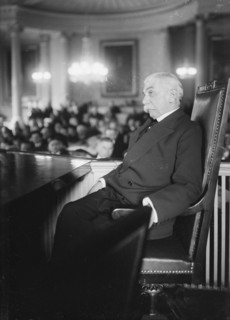 E.J. Berwind before Ind'l Com'n, between c1910 and c1915. Creator: Bain News Service.