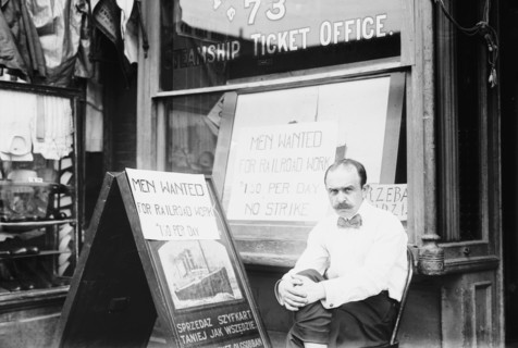 Steamship strike, between c1910 and c1915. Creator: Bain News Service.