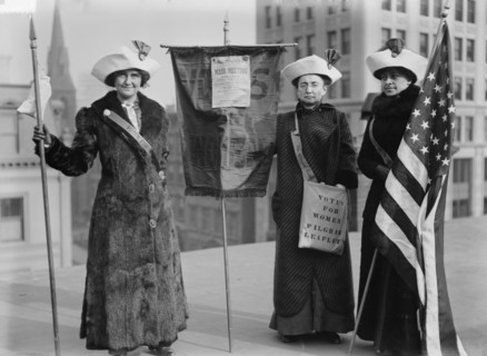Mrs. J. Hardy Stubbs, Miss Ida Craft, Miss Rosalie Jones, between c1910 and c1915. Creator: Bain News Service.