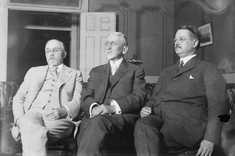 M.A. Knapp, Wm. Lee Chambers, G.W.W.Hangar, 1913. Creator: Bain News Service.