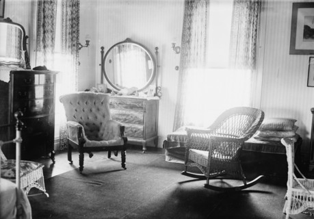 Bedroom, Hughes House, between c1915 and c1920. Creator: Bain News Service.
