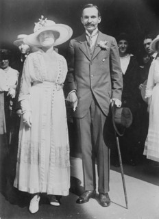 Kingdon Gould & wife, between c1915 and c1920. Creator: Bain News Service.