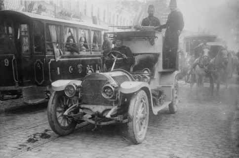 Armored auto, Turkey, 1916. Creator: Bain News Service.