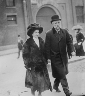 Hattie La Blanc with Sheriff Fairbairn, 1910. Creator: Bain News Service.
