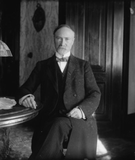 Chas. W. Fairbanks seated, 1910. Creator: Bain News Service.