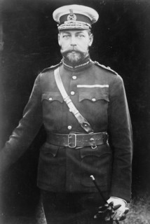 King George of England in uniform, Rotary Photo, 1910. Creator: Bain News Service.