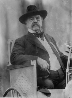Gen. Dan. Sickles in wheelchair, 1912. Creator: Bain News Service.