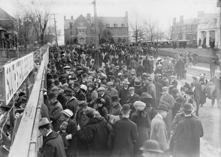 Going to Yale game at Princeton, 1910. Creator: Bain News Service.