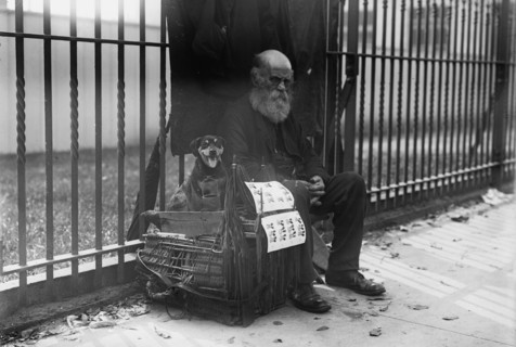 Beggar, Hoboken, between c1910 and c1915. Creator: Bain News Service.