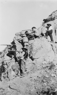 Rebels in action, between c1910 and c1915. Creator: Bain News Service.