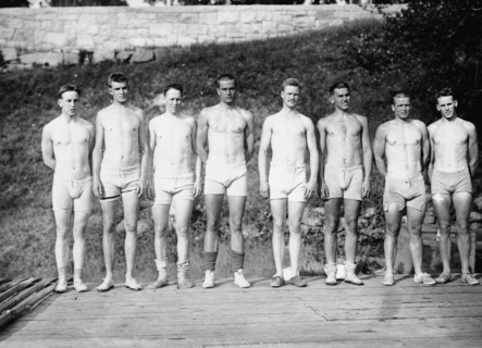Yale Varsity line-up, between c1910 and c1915. Creator: Bain News Service.