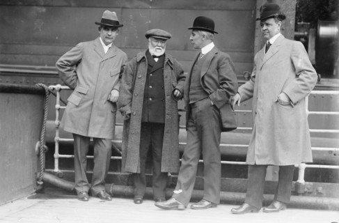 R.A. Franks, A. Carnegie, W.B. Dickson, 1910. Creator: Bain News Service.
