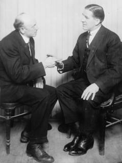 Fitzsimmons & Corbett, between c1910 and c1915. Creator: Bain News Service.