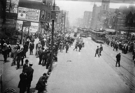 Convention crowd, Chicago, 1912. Creator: Bain News Service.