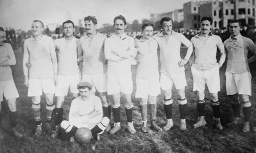 Victoria soccer team, Germany, between c1910 and c1915. Creator: Bain News Service.