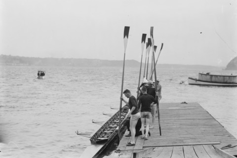 Cornell crew, between c1910 and c1915. Creator: Bain News Service.