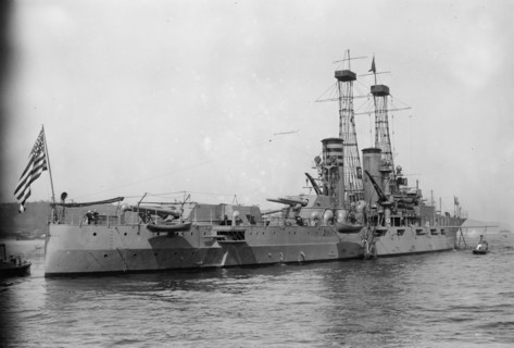 USS Delaware, between c1910 and c1915. Creator: Bain News Service.