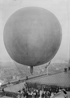 Balloon at Wanamakers, 1911. Creator: Bain News Service.