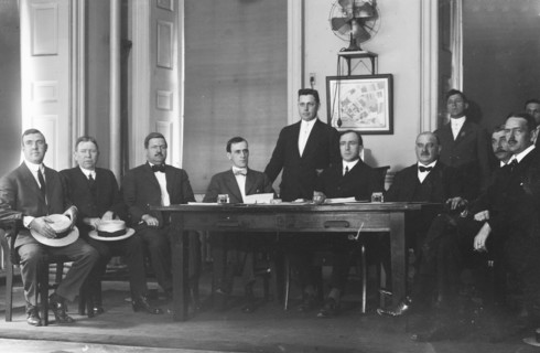 Aldermanic graft committee, between c1910 and c1915. Creator: Bain News Service.