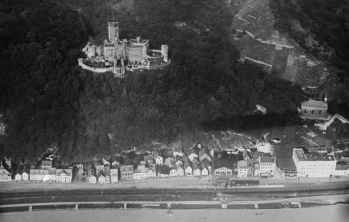 Near Baden Baden from airship, between c1910 and c1915. Creator: Bain News Service.