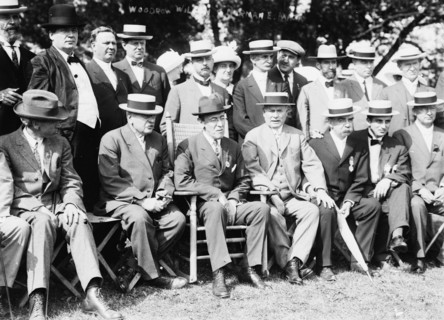 Woodrow Wilson, Norman E. Mack, between c1910 and c1915. Creator: Bain News Service.