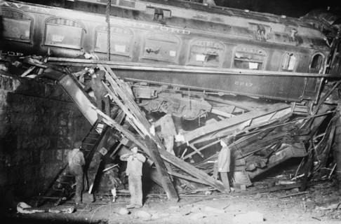 Westbrook Train Wreck, between c1910 and c1915. Creator: Bain News Service.