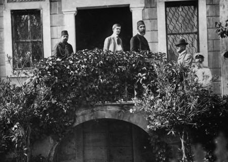 Consul Kirchknopf, Hilmi Pacha, De Giers, 1912. Creator: Bain News Service.