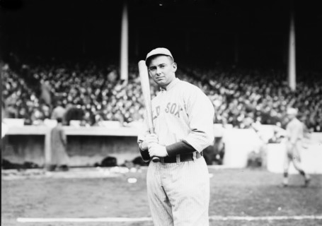 Duffy Lewis, Boston AL (baseball), 1912. Creator: Bain News Service.