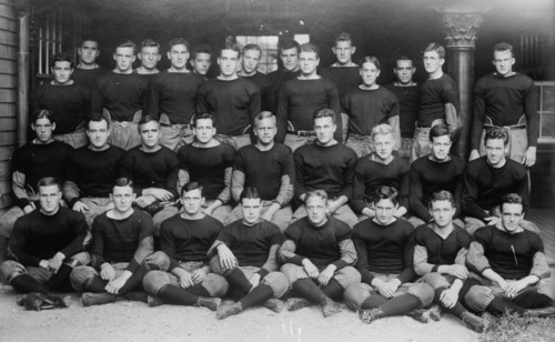 Harvard varsity football team, 1912, 1912. Creator: Bain News Service.
