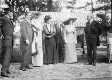 L.L. Bonheur; Mrs. Cochran [i.e., Cockran]; O. Straus & wife; Mrs. T. Roosevelt, Jr.; B..., 1912. Creator: Bain News Service.