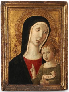Virgin And Child, c1465-70.  Creator: Matteo di Giovanni.