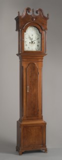 Tall Case Clock, c1792. Creator: Caleb Bentley.