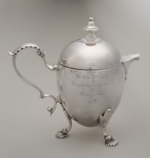 Milk Jug (Pot À Lait Forme Grecque) With Portrait Of Joan Of Arc (C. 1412- 1431), 1812. Creator: Daniel Smith and Robert Sharp.