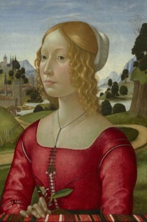 Portrait Of A Lady, c1490. Creator: Domenico Ghirlandaio.