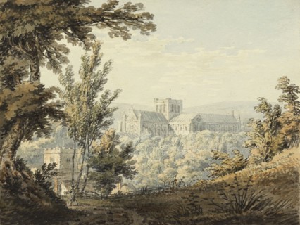 A View Of Winchester Abbey, 1793. Creator: Edward Dayes.
