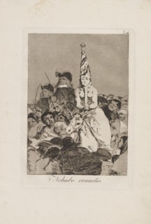 There Was No Remedy (No Hubo Remedio), 1799. Creator: Francisco Goya.