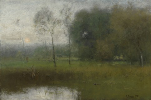 New Jersey Landscape, 1891. Creator: George Inness.
