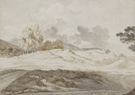Landscape With Figures, 1786. Creator: Hendrick Hoogers.