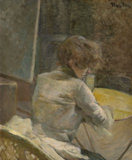 Waiting, c1887. Creator: Henri de Toulouse-Lautrec.
