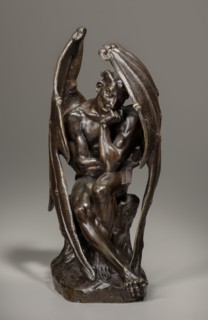 Satan Surveying The Fallen Angels, c1790. Creator: Jean-Jacques Feuchere.